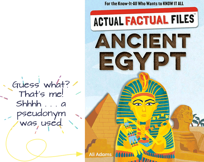 Actual Factual Files, Ancient Egypt by author Heather Alexander